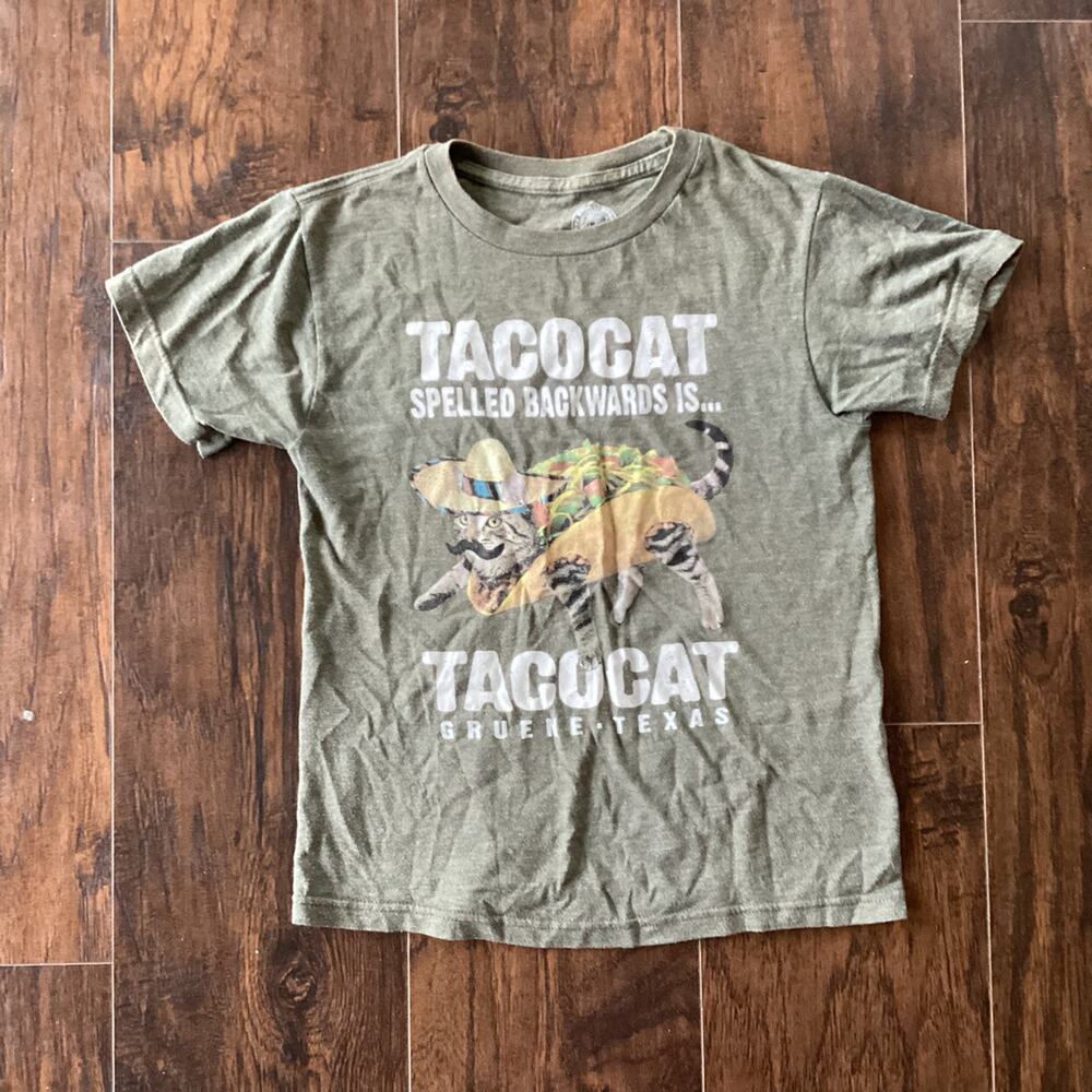 Fun Graphic TacoCat Tee